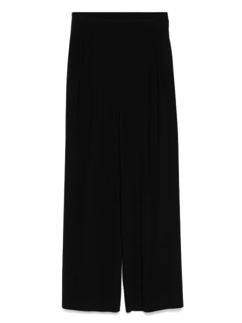 Norma Kamali pleated trousers Black KK1257PLO96001BLACK