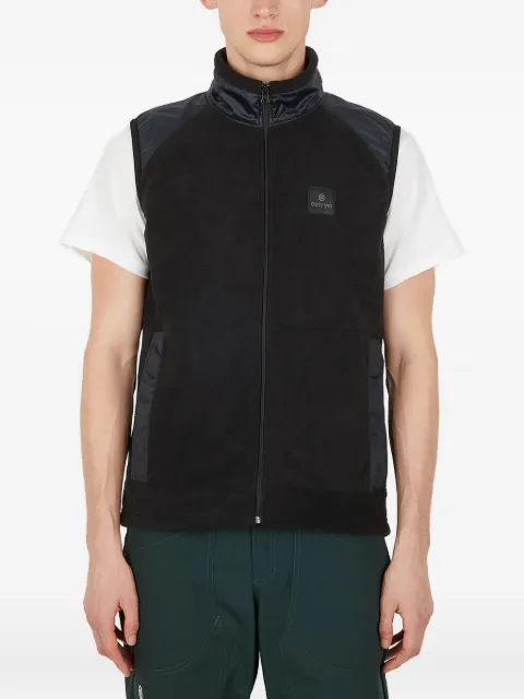 Ostrya Surplus fleece zip-fastening gilet Black 6AB002