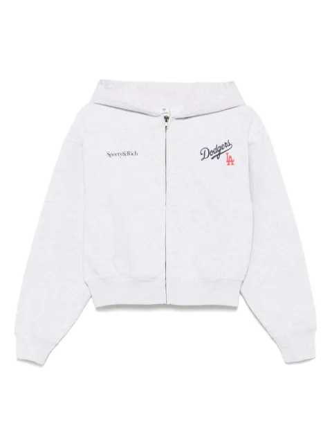 Sporty & Rich Dodgers Serif hoodie Grey ST068627666GY03