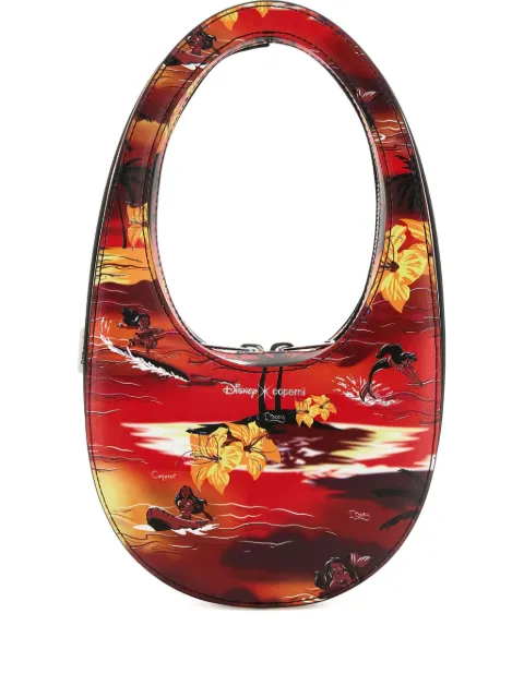 Coperni x Disney mini Tropical Swipe tote bag Red DBA01BISF6048