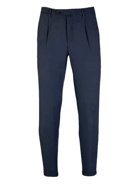 Briglia 1949 pleat-detailing trousers Blue BG2140000600011
