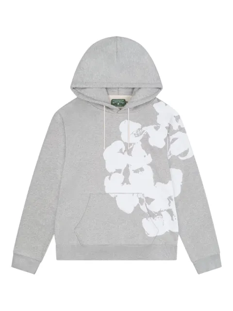 Denim Tears Big Cotton Wreath hoodie Grey DT094