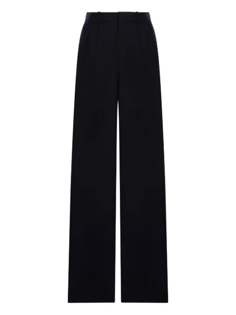 Saint Laurent wide-leg tailored trousers Blue 824389Y5K32