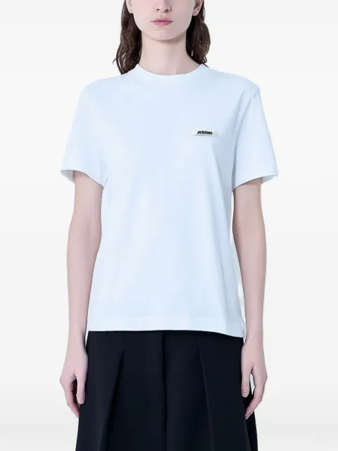 Jacquemus the Gros Grain short-sleeve T-shirt White 25HTSW00550AJ00029