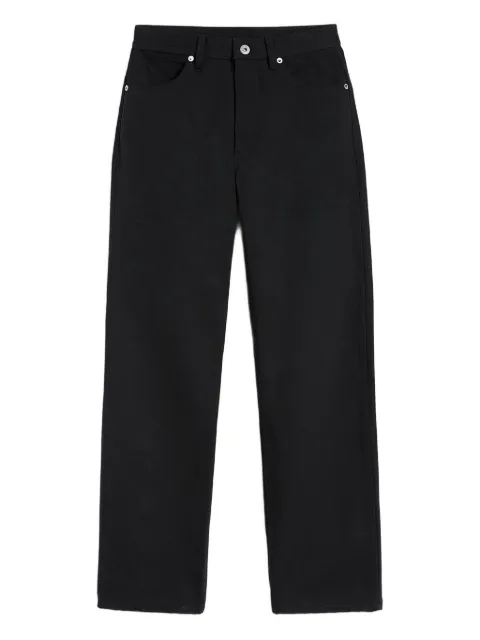 Jil Sander logo-patch jeans Black J04KA0104J45288