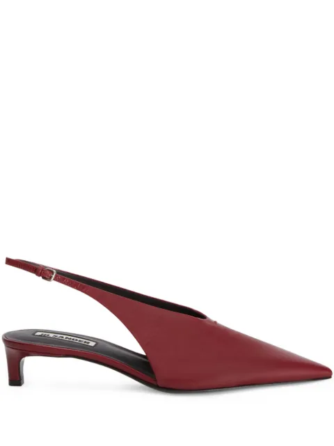 Jil Sander leather pumps Red J15WP0128P8226