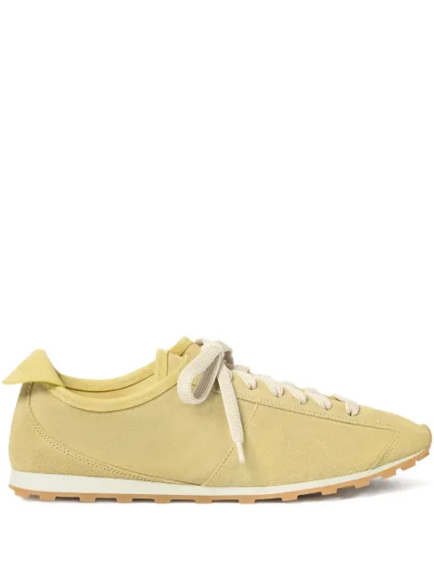 Jacquemus Les Tennis leather sneakers Yellow FOM00175AC09A06