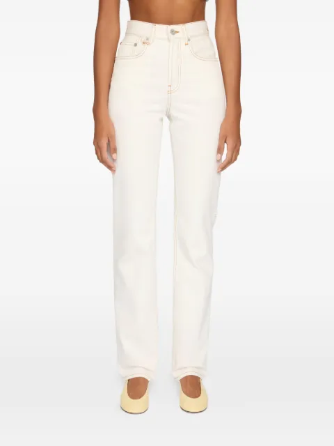 Jacquemus De-Nimes button-up trousers Neutrals PAW00028AD00040