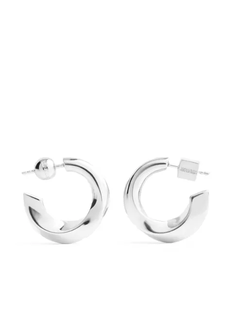 Jacquemus half-hoop earrings Silver JWW00770AOT4052