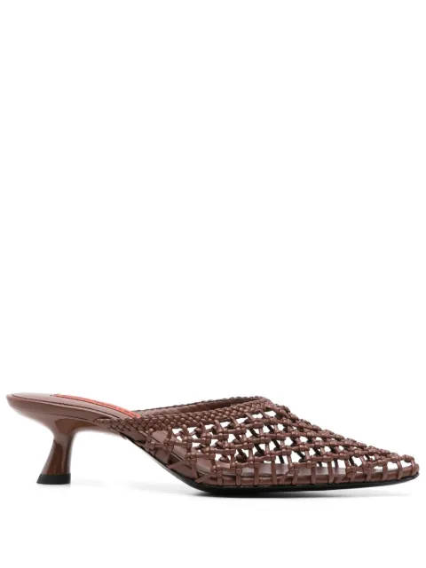 Simon Miller 60mm Knotted Gala mules Brown F3219263