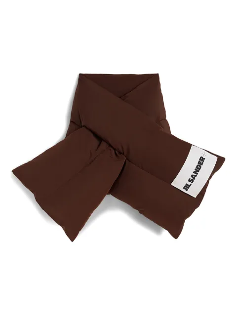JIL SANDER+ down scarf Brown J40TE0002J74276