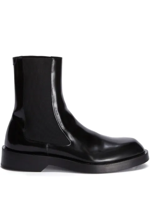Jil Sander leather Chelsea boots Black J33WU0055P7032