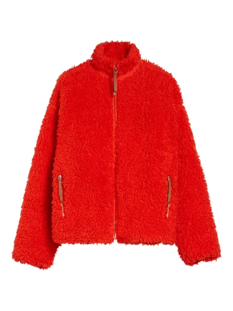 Jil Sander cotton fleece jacket Red J47BN0187J20088