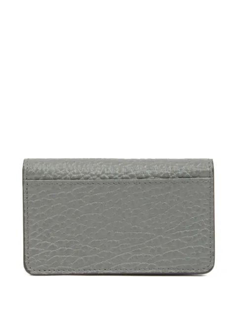 Maison Margiela Four Stitches leather cardholder Grey SA3VX0008P4455