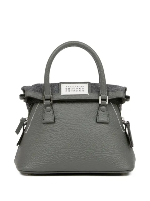 Maison Margiela mini 5AC Classique tote bag Grey S56WG0081P4455