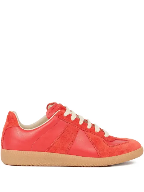 Maison Margiela Replica leather sneakers Red S58WS0109P1895
