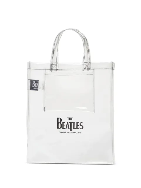 Comme Des Garçons x The Beatles shopper bag White VZK249