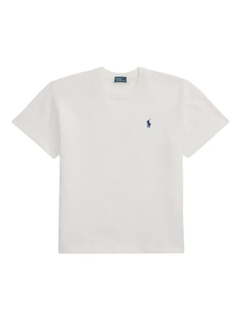 Polo Ralph Lauren embroidered-logo T-shirt White 211967104001