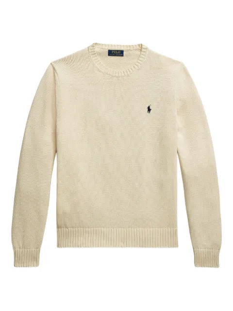 Polo Ralph Lauren Polo Pony-embroidered jumper Neutrals 710810846035