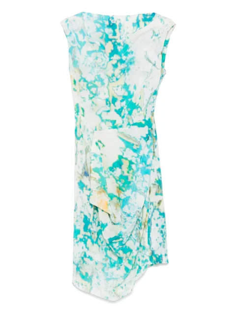 Vivienne Westwood Pre-Owned 2014 tie dye-print dress Blue VW750RN