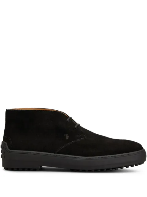 Tod's suede desert boots Black XXM84L00D80RE0