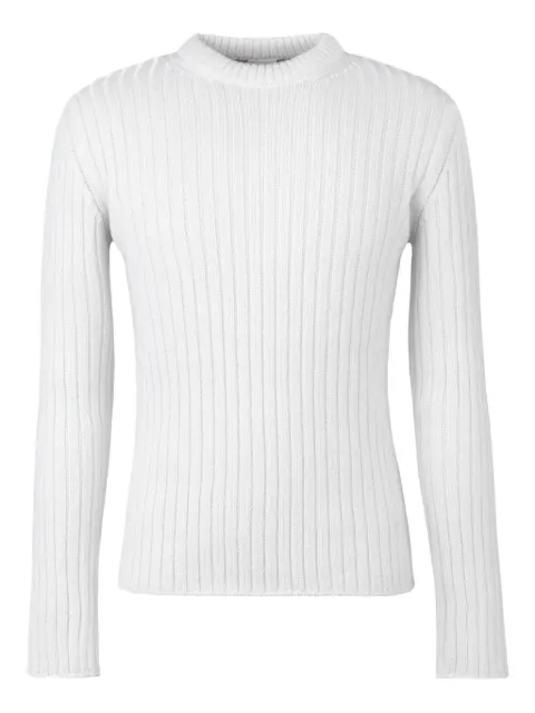 Tod's ribbed crew-neck sweater White X8MC1518910XJM