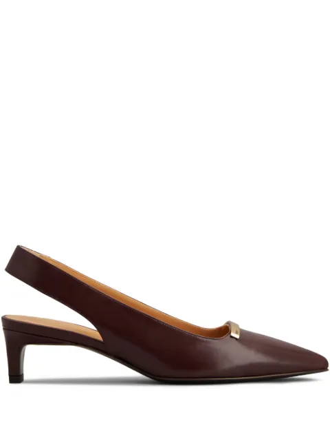 Tod's 40mm leather pumps Red XXW80L0JN00BSS