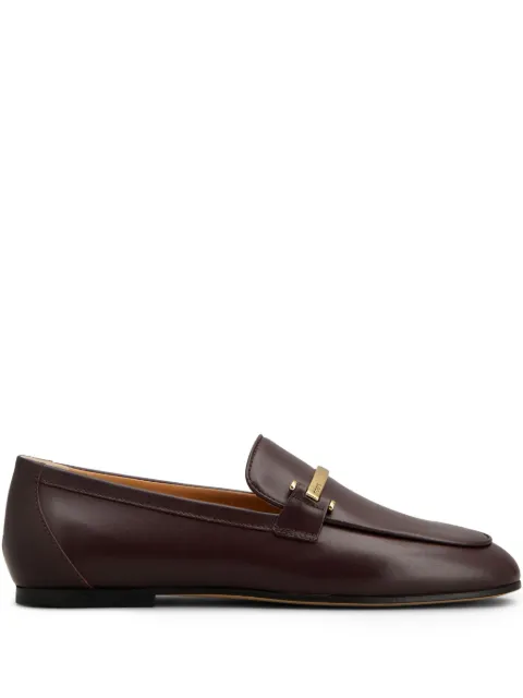 Tod's leather loafers Red XXW79A0JE50SMX