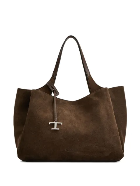 Tod's medium suede tote bag Brown XBWAPAF9300P3A
