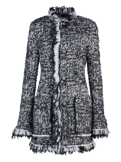 Tod's fringed coat White X2W7451306EZXK