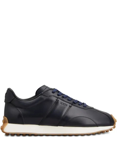 Tod's leather lace-up sneakers Blue XXM26L0IR10NF5