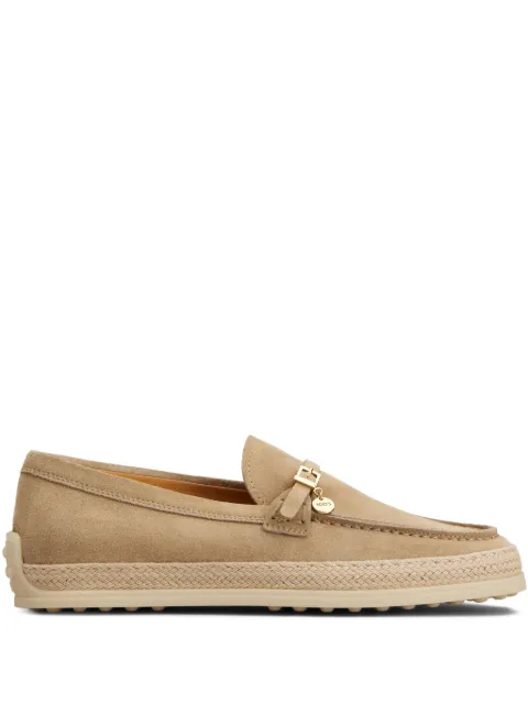 Tod's suede loafers Neutrals XXW92K0JK50RE0