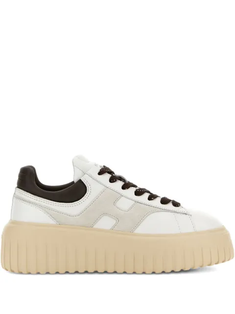 Hogan platform leather trainers White HXW6450FE91