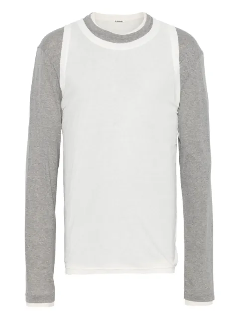 JIL SANDER+ cotton t-shirt Grey J47FV0110JTN357
