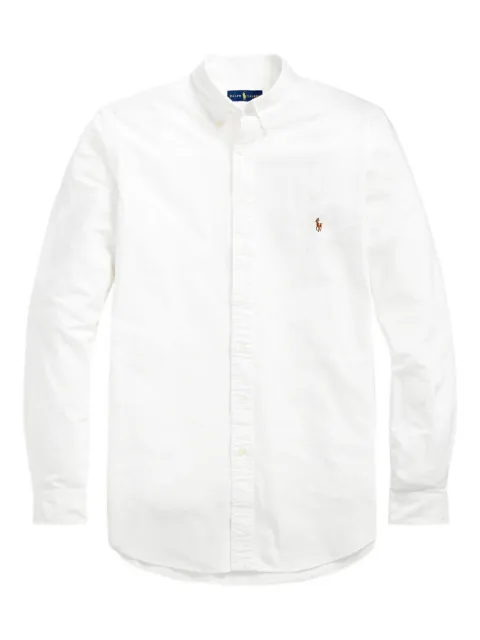Polo Ralph Lauren Polo Pony-embroidered shirt White 711548535006