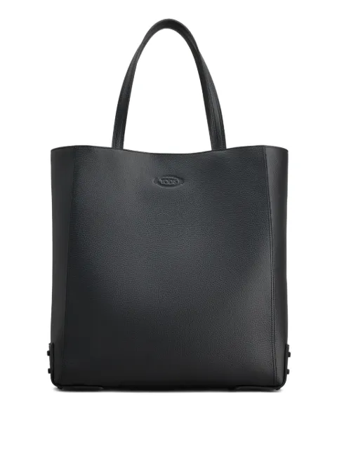Tod's Gommini pebble-grain tote bag Black XBMGOBO0300RIA
