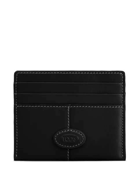 Tod's Piccolo leather card holder Black XAMDBS57200RLX