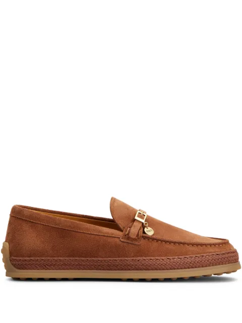 Tod's suede loafers Brown XXW92K0JK50RE0