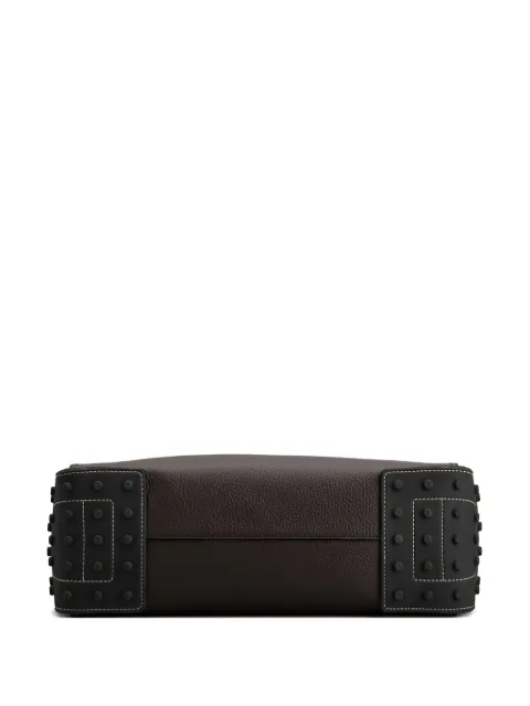 Tod's pebble-grain tote bag Brown XBMGOBO0300RIA