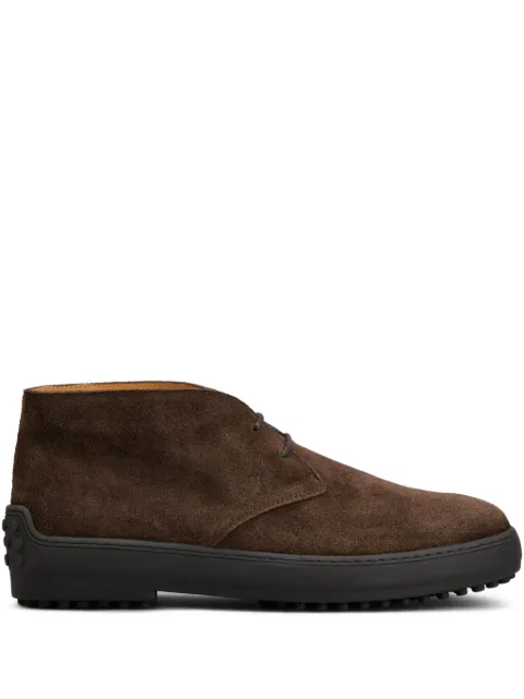 Tod's suede boots Brown XXM84L00D80RE0
