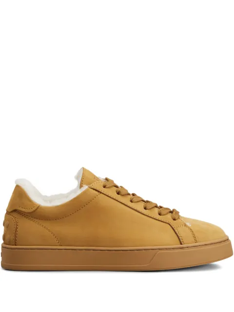 Tod's lace-up shearling sneakers Brown XXW04L0JR90UFQ