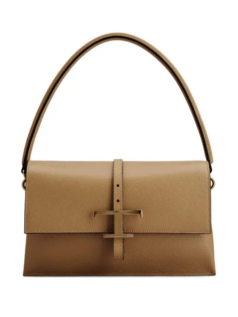 Tod's mini T-buckle flap bag Brown XBWTSEC0100U1Z