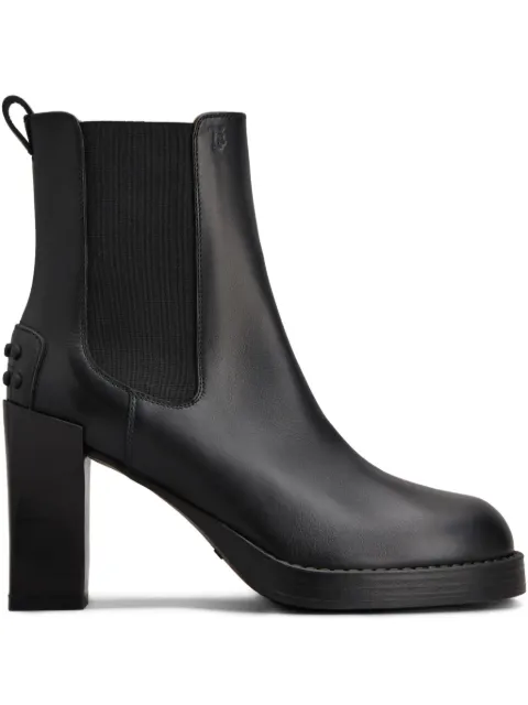 Tod's leather Chelsea boots Black XXW79L0JL30N6M