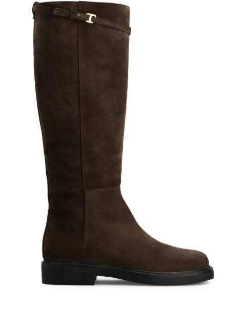 Tod's suede knee-high boots Brown XXW20L0JM50RE0