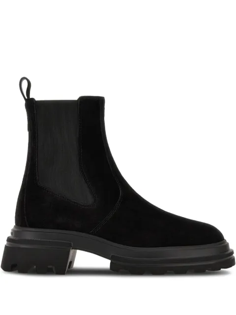 Hogan elastic-panel chelsea boots Black HXW6740FM0IBYE