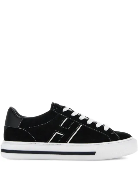 Hogan Rebel suede sneakers Black HXM6910FU10UHO
