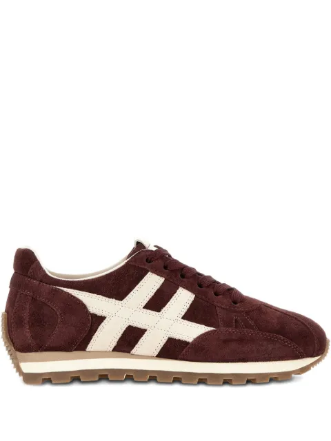 Hogan suede-leather sneakers Red HXW6710FP0IUHT