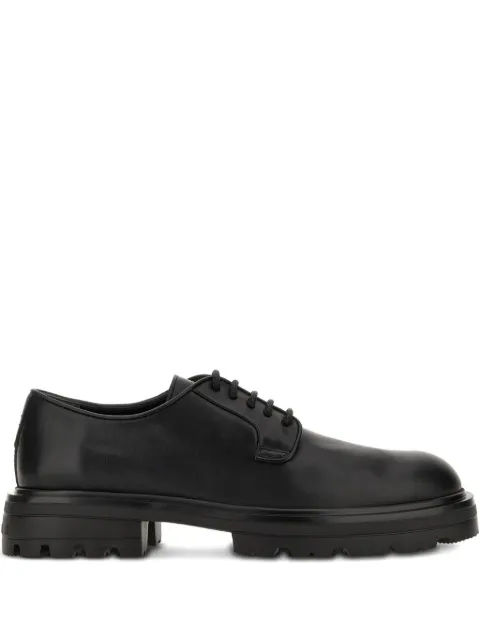 Hogan H673 lace-up derby shoes Black HXM6730FM80UDM