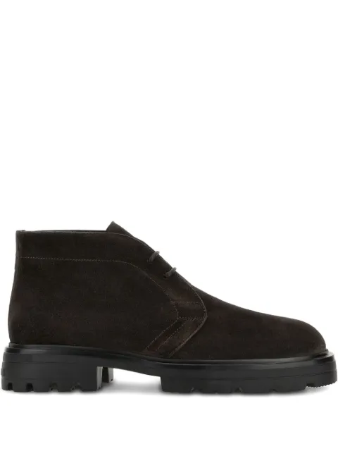 Hogan suede boots Brown HXM6730FN40BYE