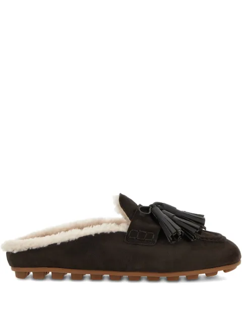 Hogan suede slippers Brown HXW6930FU50OU6
